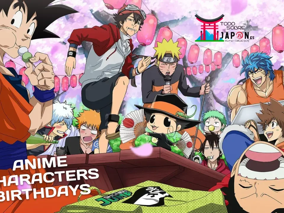 anime characters birthdays