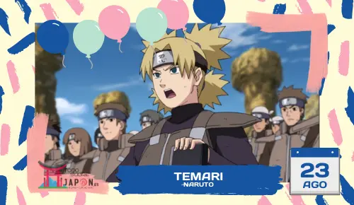 aniversário dos personagens de naruto